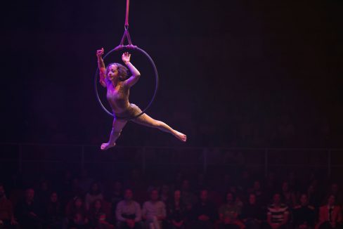 Mai Ibargüen. Fotografía de Artes Escénicas Especializada en Circo de Zaragoza. Festival Iberoamericano de Circo FIRCO. Teatro Circo Price de Madrid