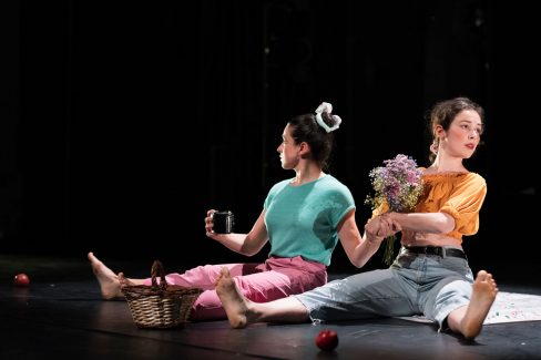 Mai Ibargüen. Reportajes de danza en Zaragoza. Pies para qué los quiero. Teatro del Mercado de Zaragoza