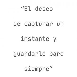 Diario Visual de la fotógrafa Mai Ibargüen. El deseo de capturar un instante y guardarlo para siempre